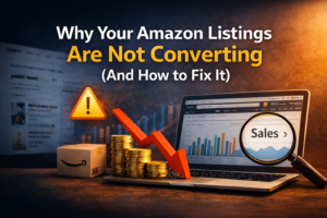 Why Your Amazon Listings Are Not Converting (And How to Fix It)